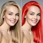 change hair and eye color android application logo